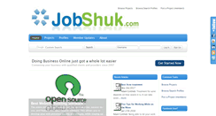 Desktop Screenshot of jobshuk.com